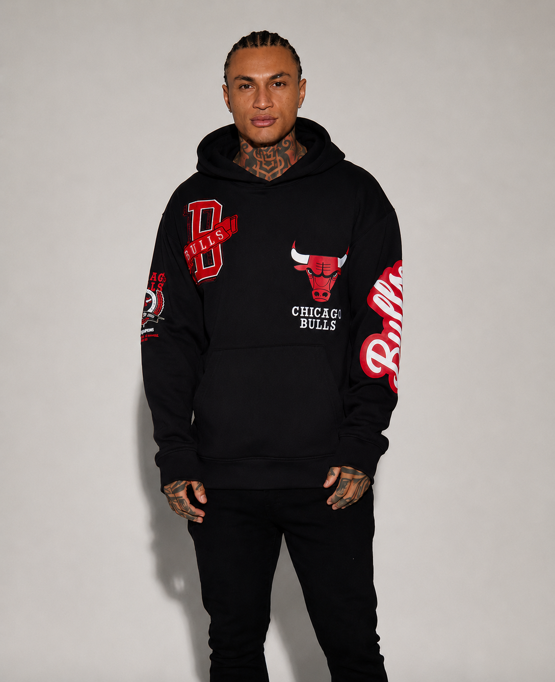 Bulls Campus Hoodie - Black
