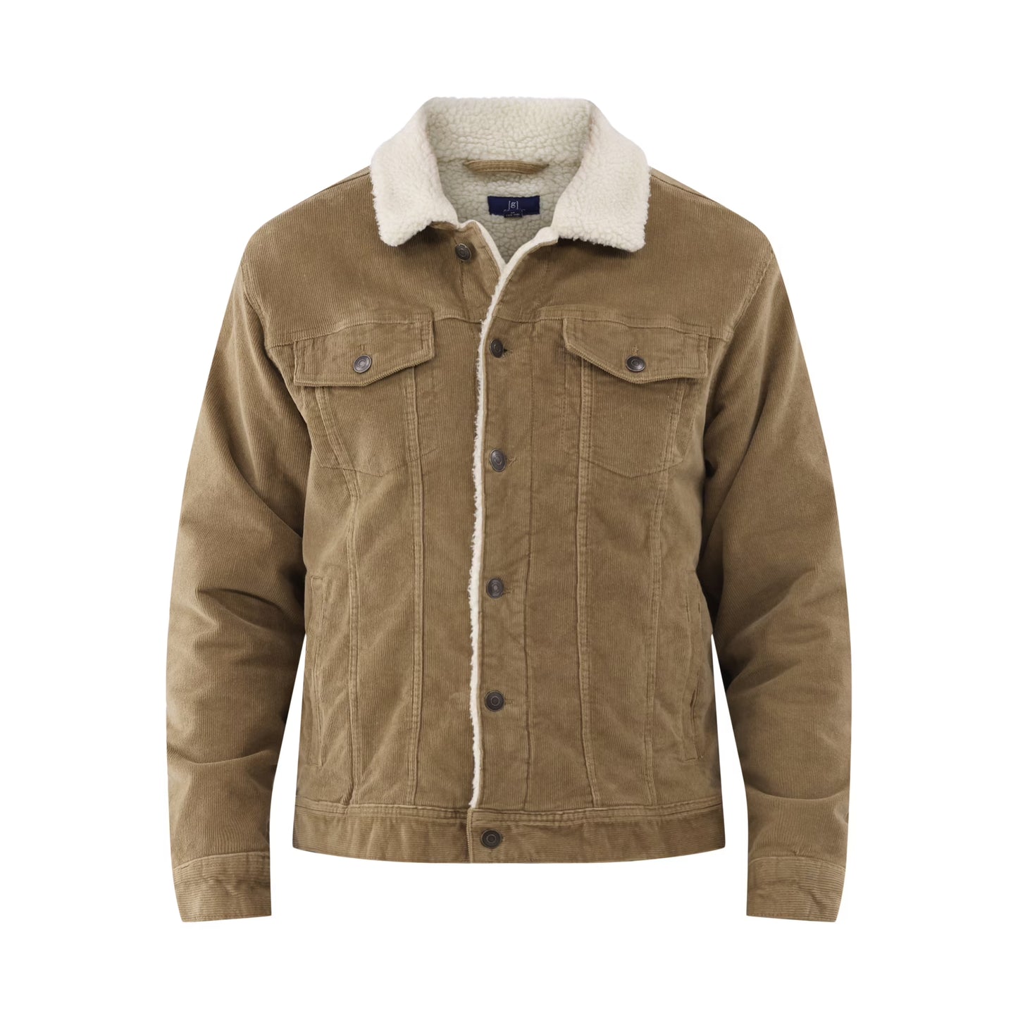 George Men's Sherpa Trucker Jacket Brown