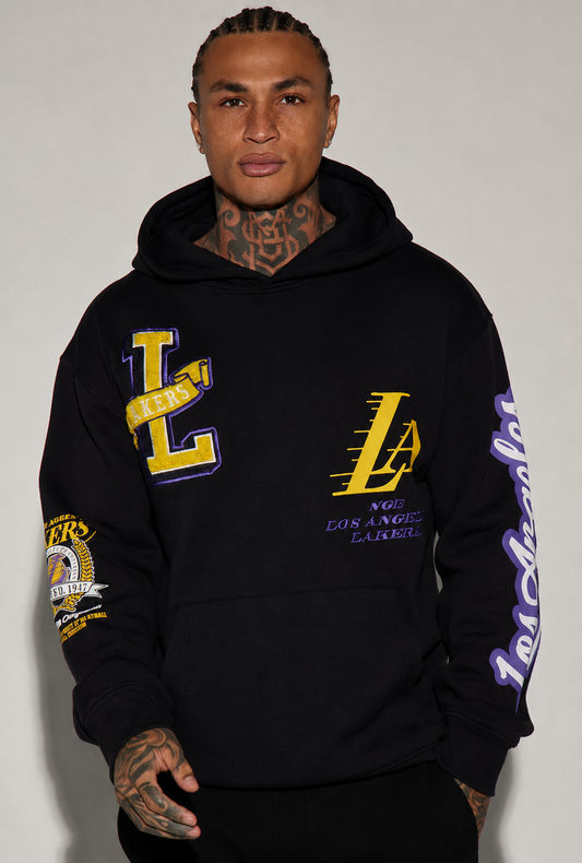 Lakers Campus Hoodie - Black