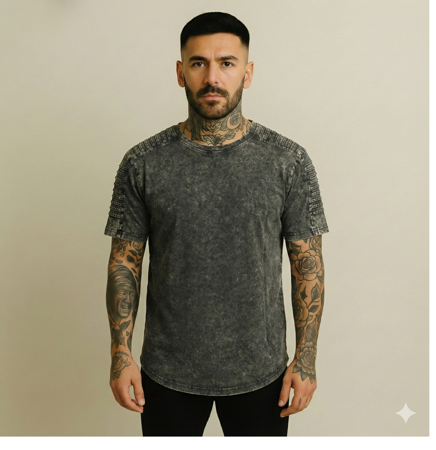 VINDICTIVE Dual Curved Tee GREY