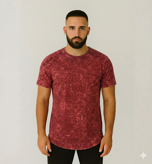 VINDICTIVE Dual Curved Tee RED