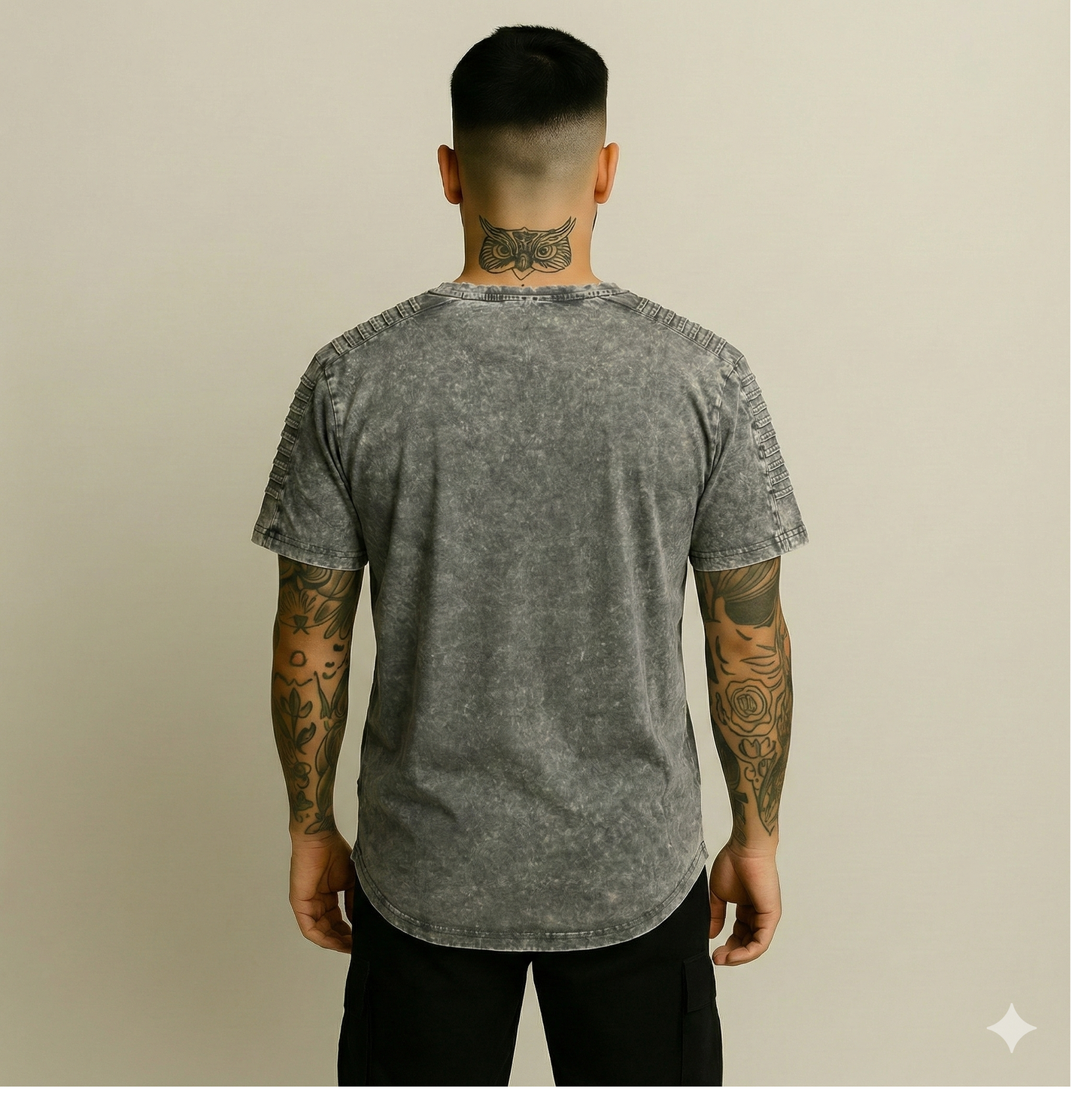 VINDICTIVE Dual Curved Tee GREY